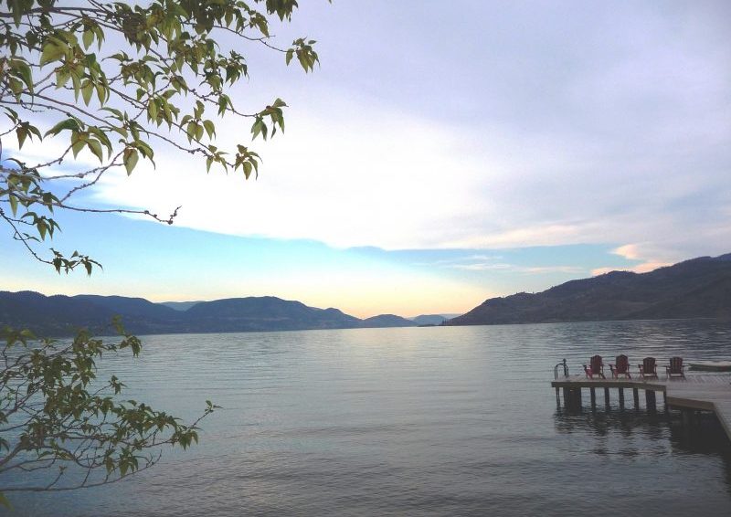 4 Pineacre evening approacheson Lake Okanagan